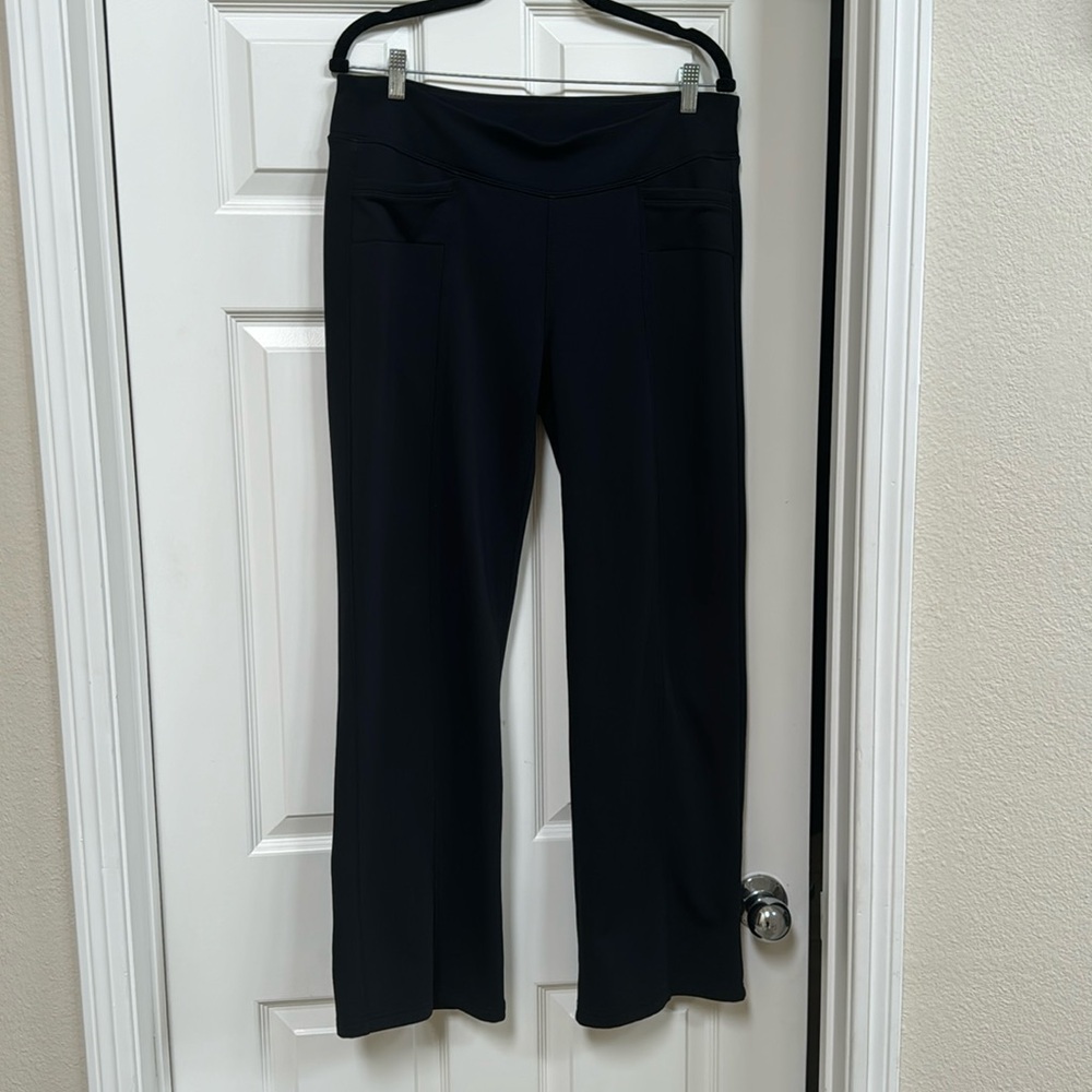 Athleta Work Pants black sweatpants large